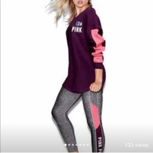 Small VS Pink top and pant set *****SOOOOOLLLD***